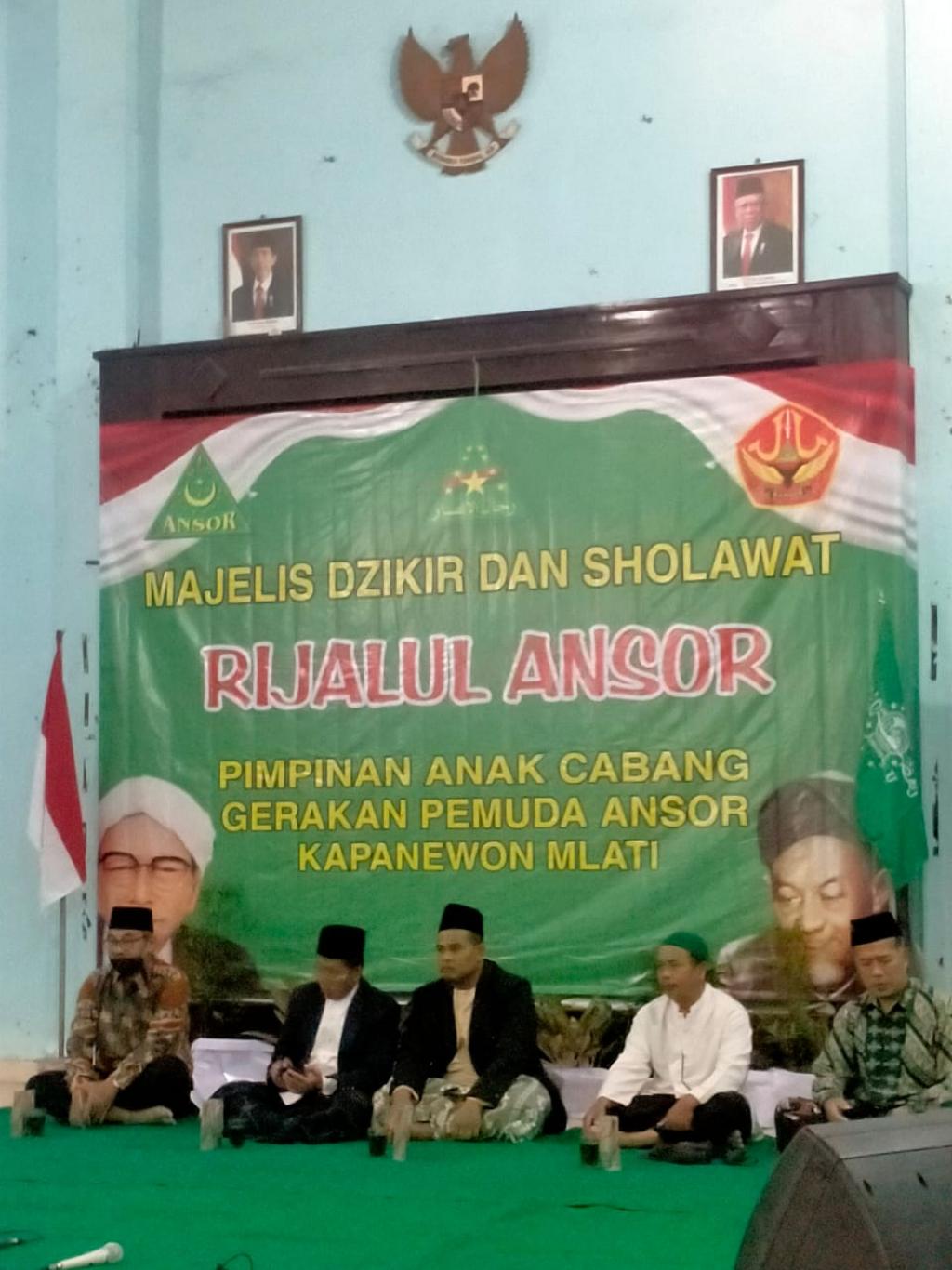 RIJALUL ANSOR RABU LEGI