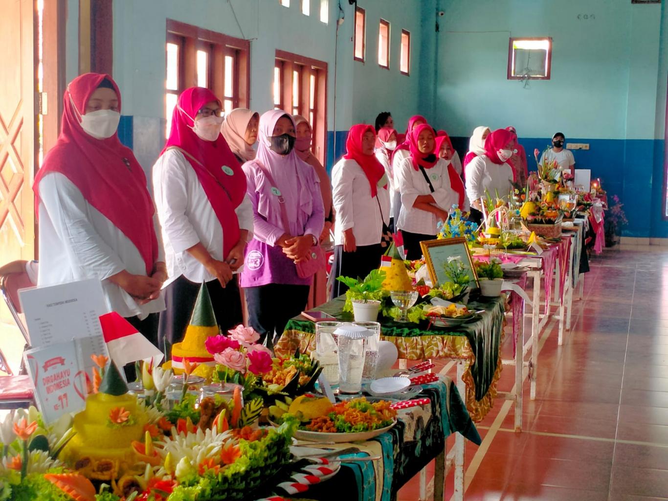 LOMBA MASAK TP PKK HUT RI KE 77