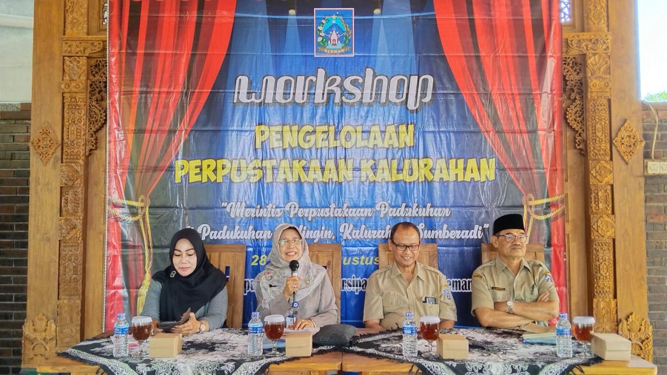 Workshop Pengelolaan Perpustakaan Kalurahan