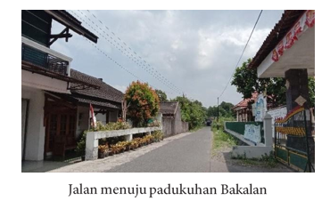 Padukuhan Bakalan : Dari Nama Kyai Bakal dan Nyai Bakal