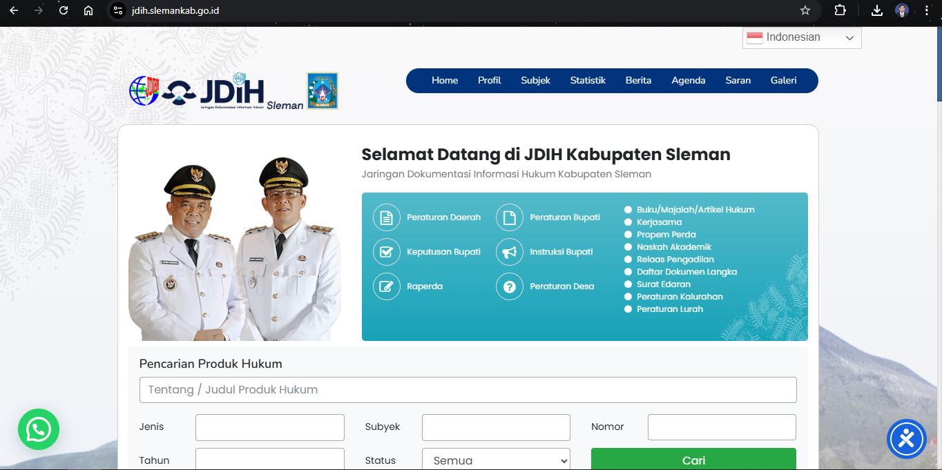 JDIH Kabupaten Sleman
